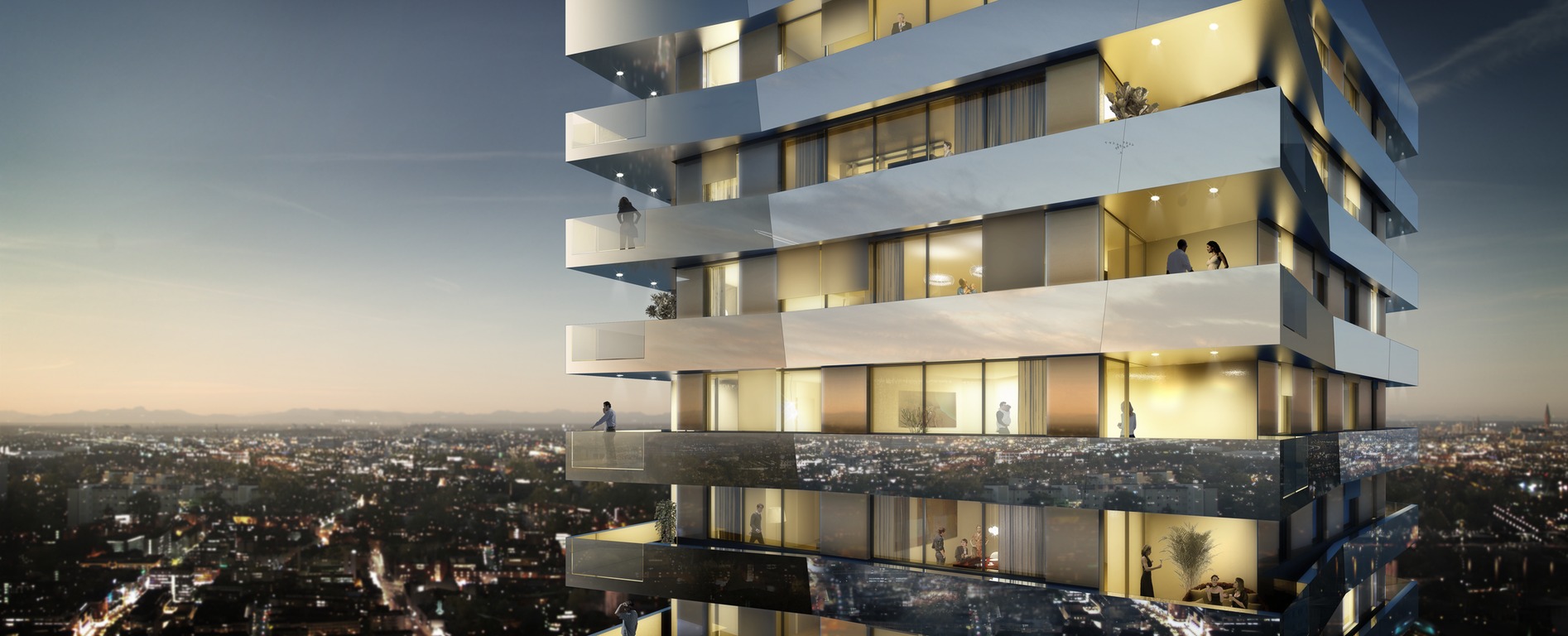 Wohnhochhaus Pandion München