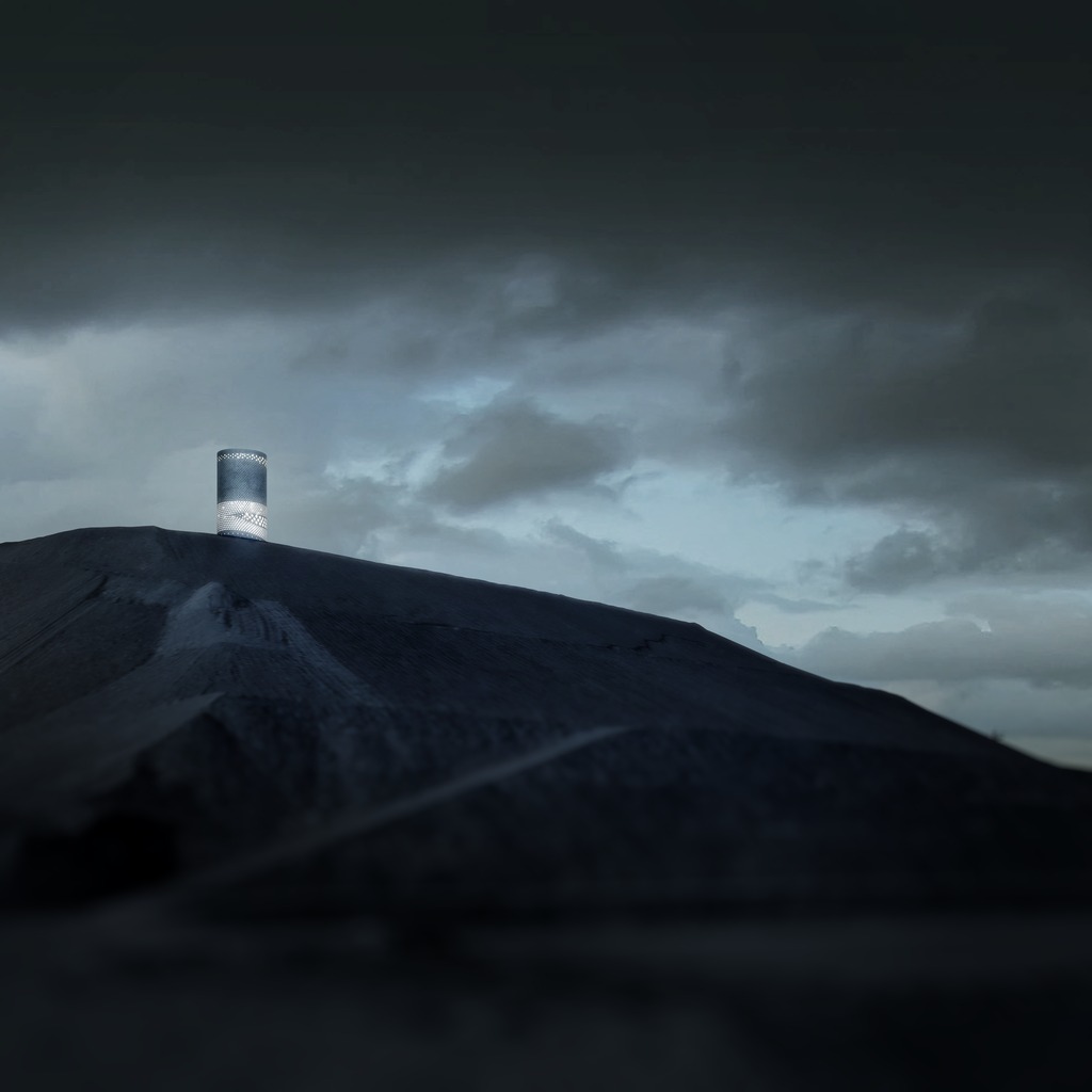 Landmarke zum Ende des Bergbaus auf der Halde Duhamel