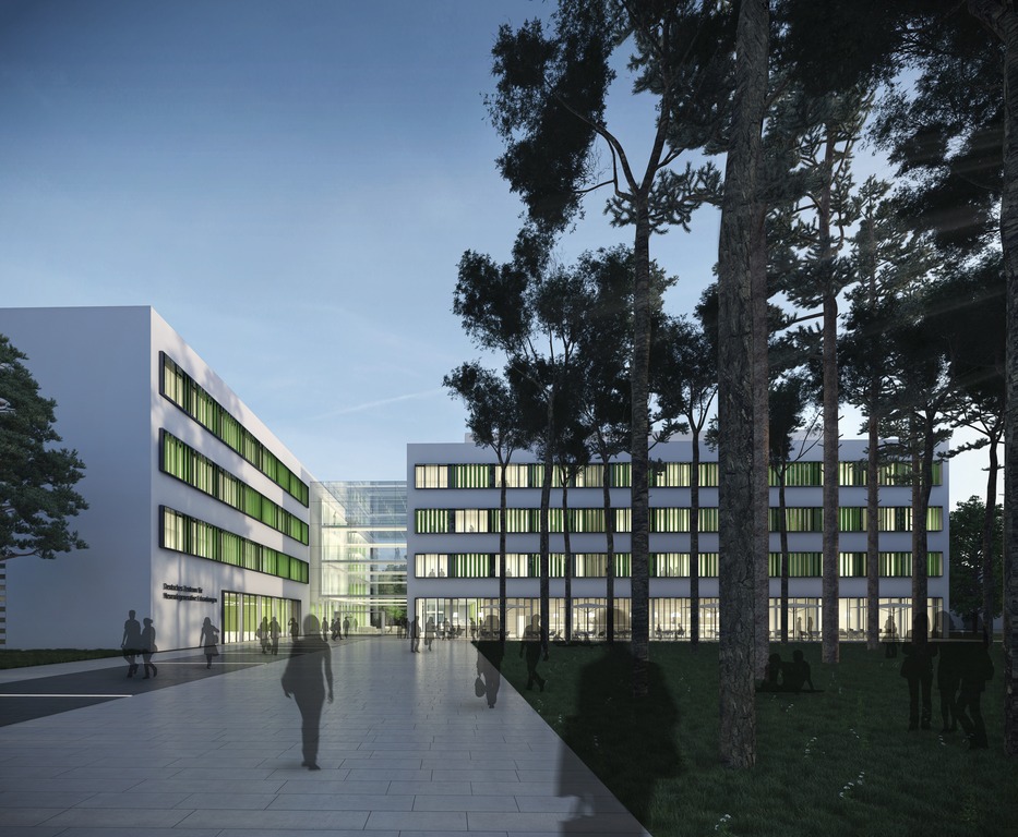 Neubau des DZNE - Forschungszentrums in Bonn