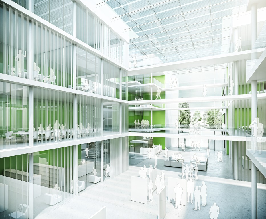 Neubau des DZNE - Forschungszentrums in Bonn