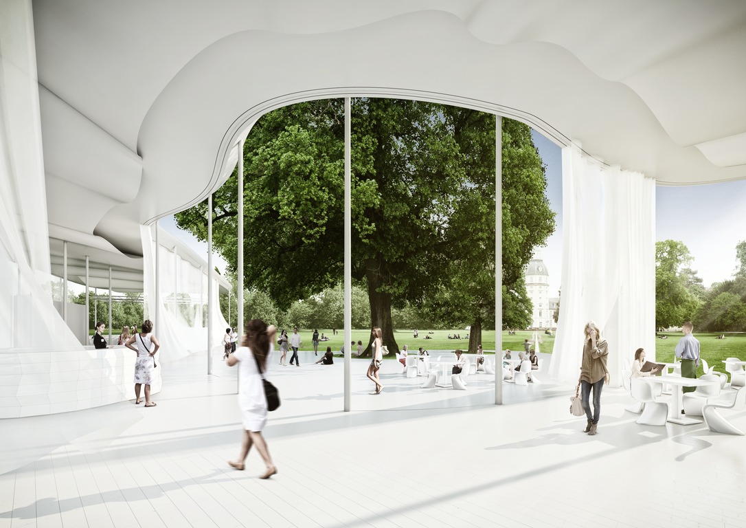 Pavillon im Karlsruher Schlossgarten