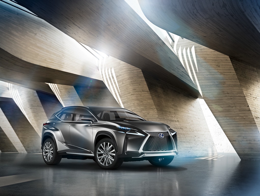 Lexus 600A Concept Car Set Design