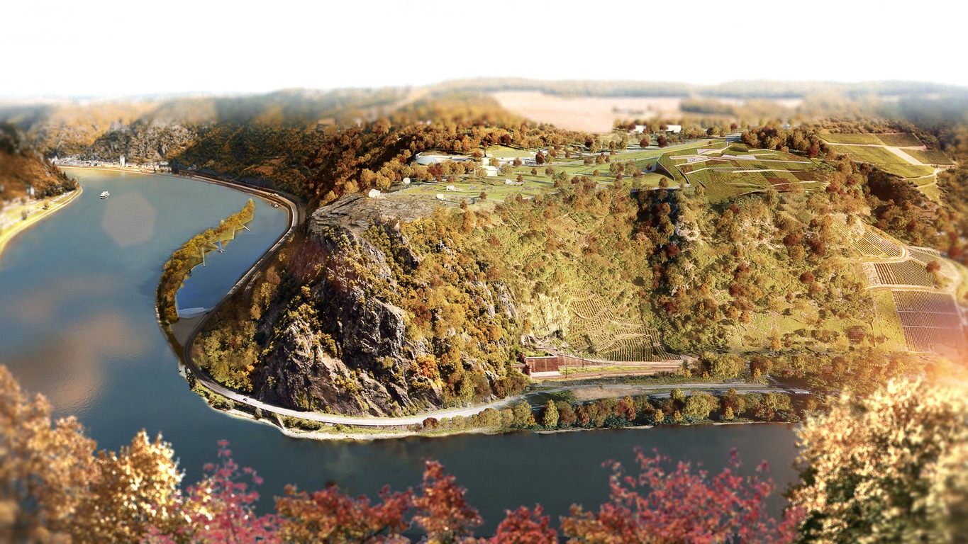 Neugestaltung des Loreleyplateaus im Welterbe Oberes Mittelrheintal