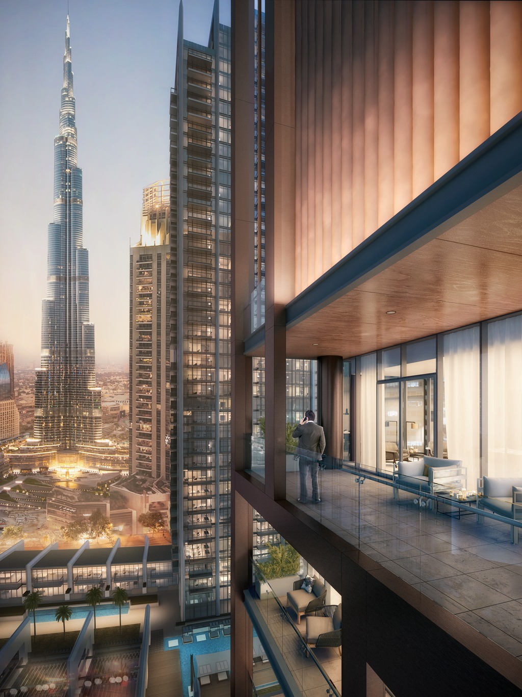 Plot 445 Pool and Entrances