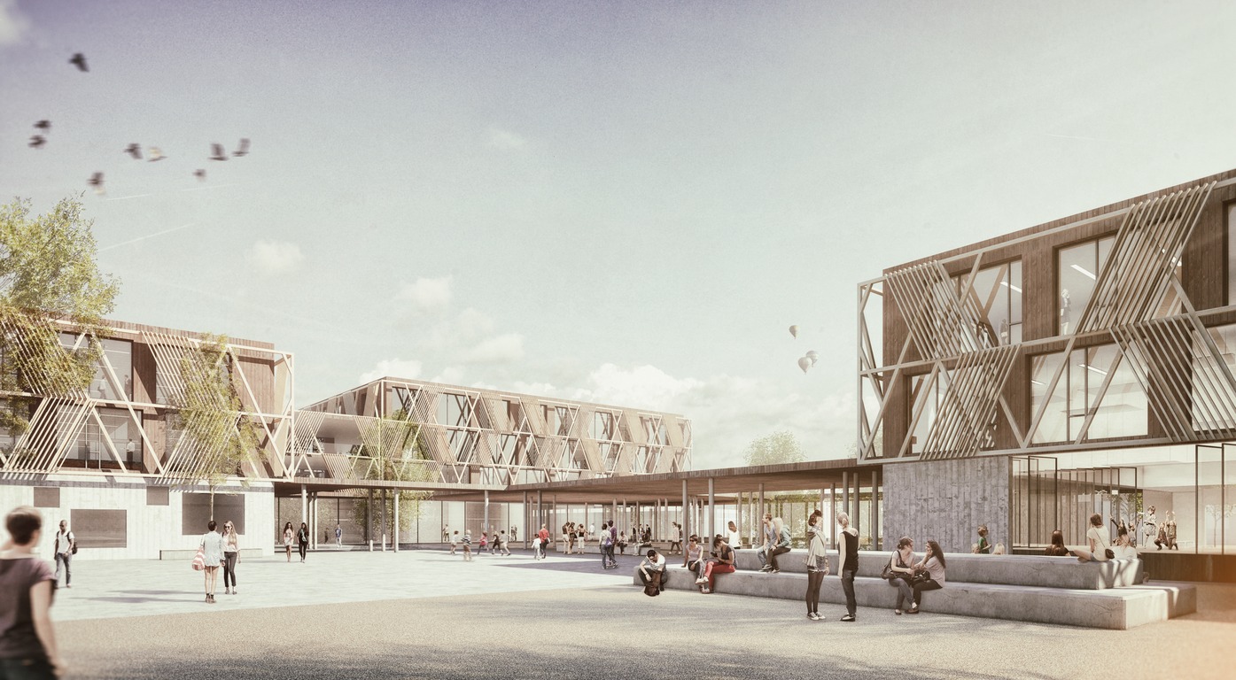 Schulneubau Freiburg