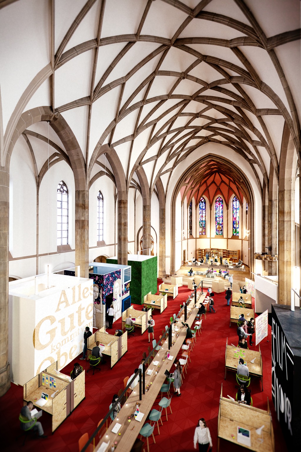 Co-Working Space in St. Elisabeth Aachen