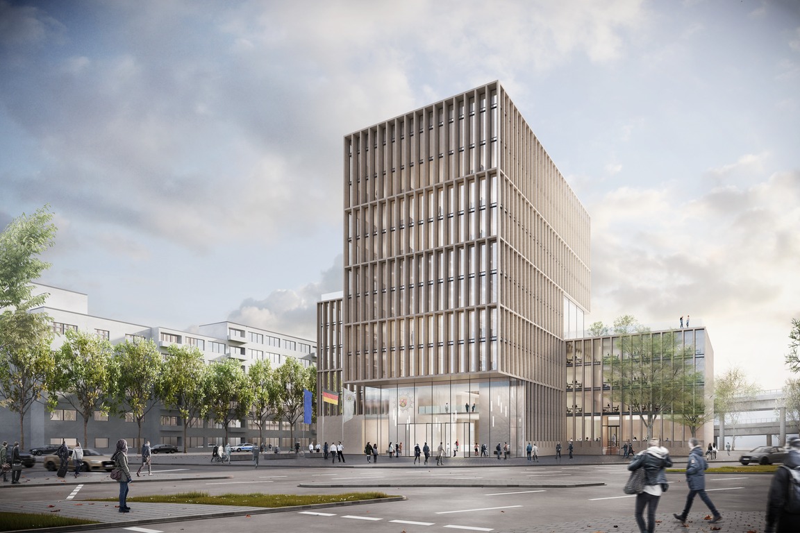 Neubau Polizeipräsidium Rheinpfalz, Ludwigshafen