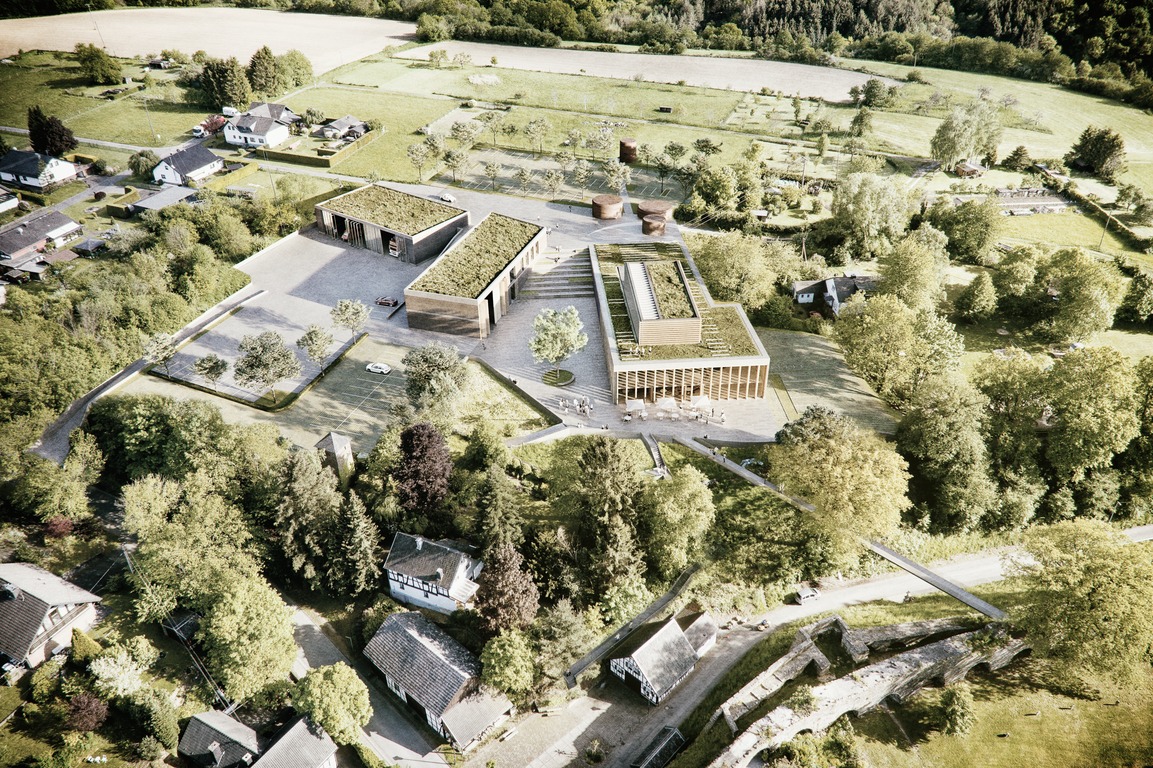 Ober dem Ufer Stadt Blankenberg