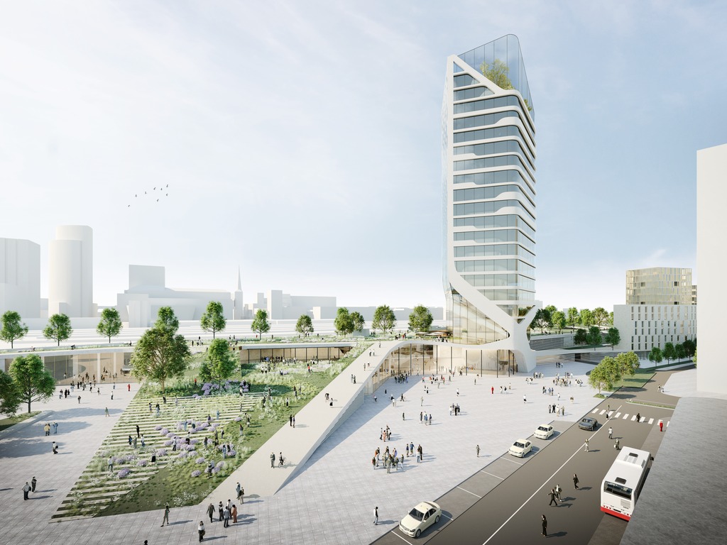 Hochhausstudie Dortmund HBF